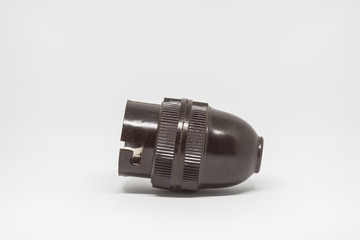isolated B22 lampholder