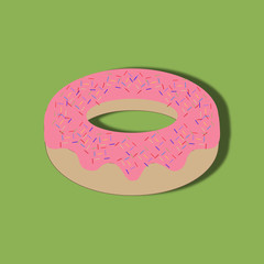 Donut bagel icon