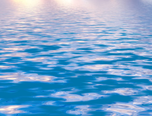 Obraz premium Abstract series of waves on the water surface