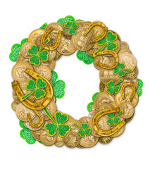 St. Patricks Day holiday letter O