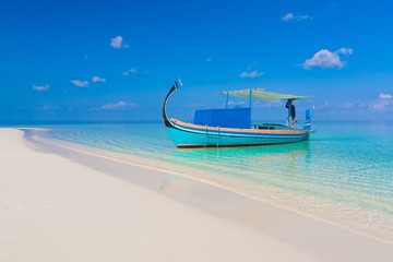 Maldives, boat