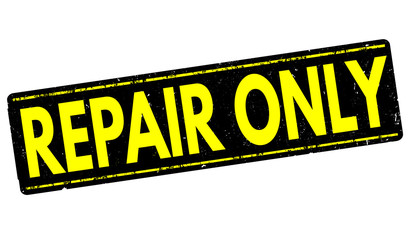 Fototapeta premium Repair only stamp