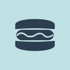Icon of Burger. EPS-10.