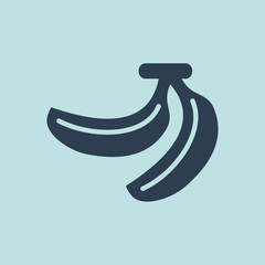 Icon of Banana. EPS-10.