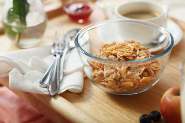 breakfast served in bed