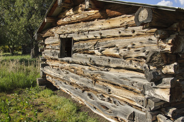 Juniper Log Shed, Southwestern Idaho