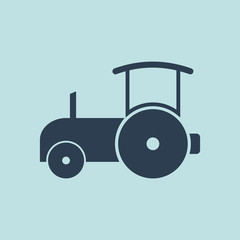 Icon of Road Roller. EPS-10.