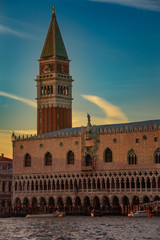 Fototapeta na wymiar Venice sunset
