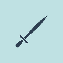 Icon of Sword. EPS-10.