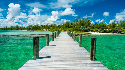 Dock in the bahamas