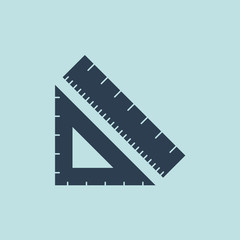 Icon of Ruler EPS-10.