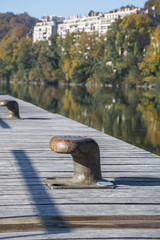 Rowlocks on the pier