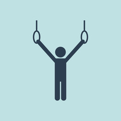 Icon of Athlete. EPS-10.