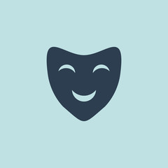 Icon of Theater Mask. EPS-10.