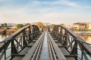 Naklejka premium River Kwai bridge
