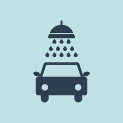Obraz premium Icon of Car Wash. EPS-10.