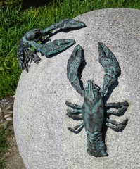 Hummerfiguren Markt Kallmünz