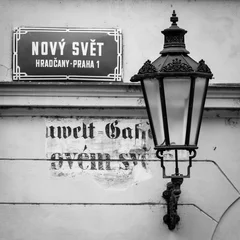 Tuinposter Vintage gas lamp © Norbert Oríšek