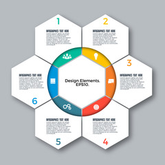 Infographic design template and business concept. EPS 10.