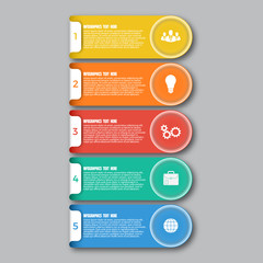 Infographic Templates for Business Vector Illustration. EPS 10.