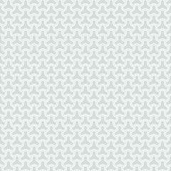 Seamless light blue and white ornament. Modern stylish geometric pattern with repeating elements