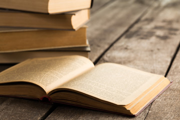 Vintage old books