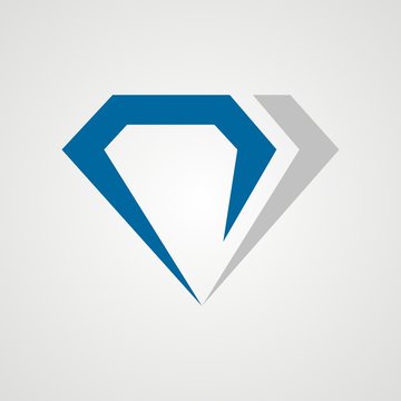 simple diamond logo