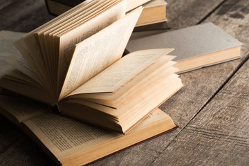 Vintage old books