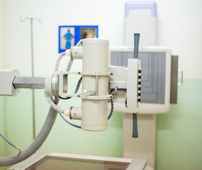 x-ray machine in hospital