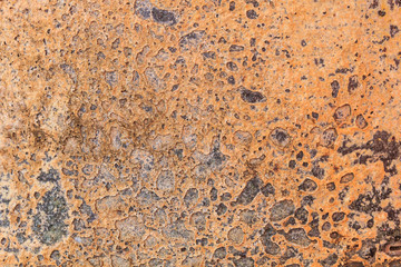 Surface ceramic pots used as background