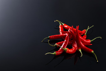 beam of red chilli pepper