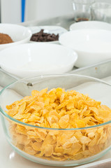 cornflakes in a bowl
