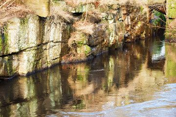 Narrow gorge