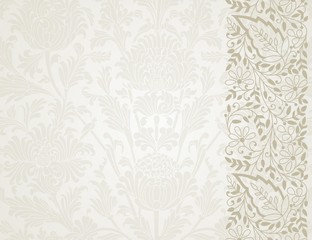 wedding card design, paisley floral pattern , India
