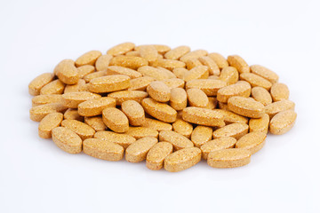 Orange tablets