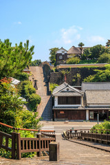 酢屋の坂＠大分県杵築市