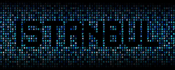 Istanbul text on hex code illustration