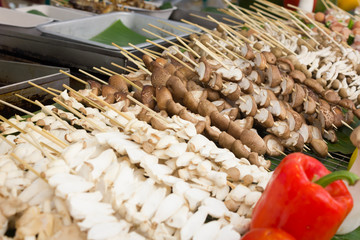mushrooms for grill or BBQ