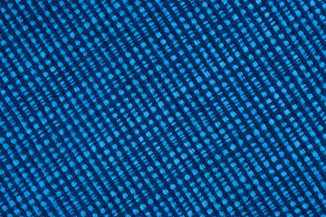 Blue cloth background fabric