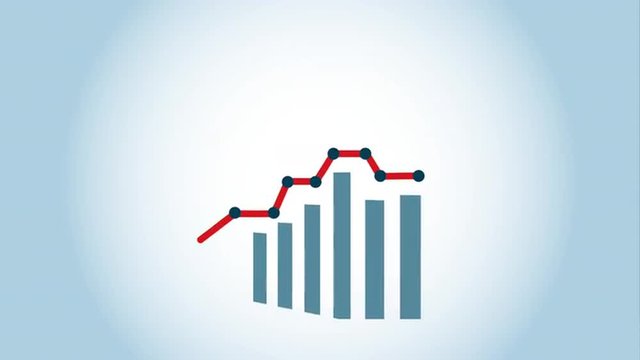 Statistics icon design, Video Animation