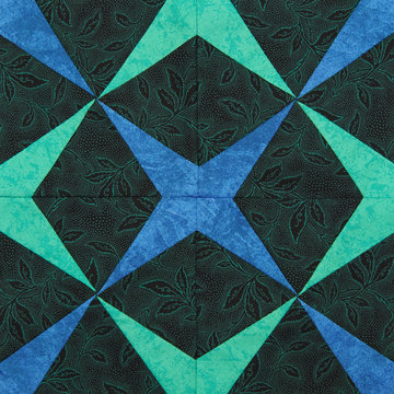 Detail of the quilt