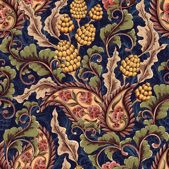 Victorian seamless pattern