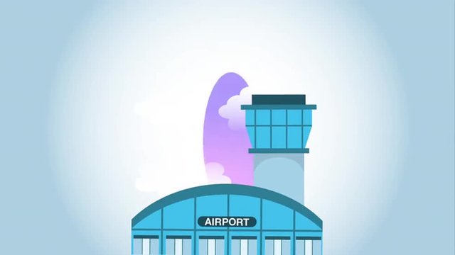 airport concept design, Video Animation