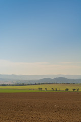Fototapeta premium Blick nach Thale im Harz, Sachsen-Anhalt in Deutschland