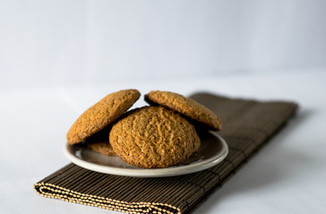 oatcakes on the table