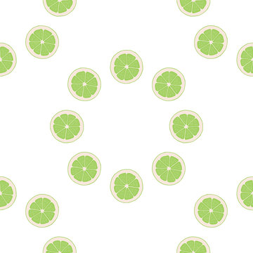 Seamless pattern background lime.