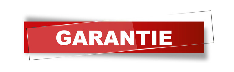 Button | Schild | Garantie