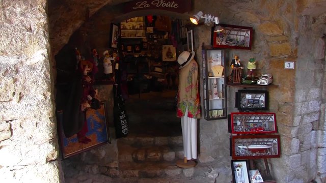 France Cote d'Azur old town Eze