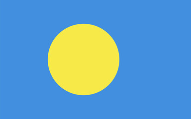 Standard Proportions for Palau Flag