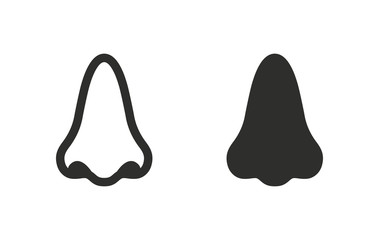 Nose  - vector icon.